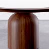Conjunto de Mesa de Jantar Redonda com 6 Cadeiras de Madeira - Design image 7