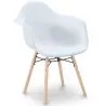 Cadeira de Jantar Design Escandinavo - Pés de Madeira - Nordika image 7
