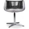 Cadeira Lounge - Cadeira de design - Couro e metal - Conhaque image 7