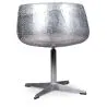 Cadeira Lounge - Cadeira de design - Couro e metal - Conhaque image 7