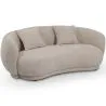 Sofá Curvo de Design Estilo Contemporâneo Estofado em Chenille - Curvy image 7