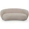 Sofá Curvo de Design Estilo Contemporâneo Estofado em Chenille - Curvy image 7