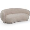 Sofá Curvo de Design Estilo Contemporâneo Estofado em Chenille - Curvy image 7