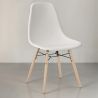 Cadeira de Jantar - Design Escandinavo - Pernas de Madeira - Skögur image 7