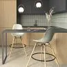 Banqueta de Bar - Design Escandinavo - Pés de Madeira - Skögur image 7