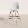 Bancos de Bar - Design Escandinavo - Pernas de Madeira - Pack de 4 - Skögur image 7