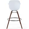Bancos de Bar - Design Escandinavo - Pernas de Madeira Escura - Pack de 4 - Nordika image 7