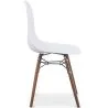 Cadeiras de Jantar - Design Escandinavo - Pés de Madeira Escura - Skögur image 7