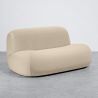 Sofá Moderno Minimalista Design Curvo Estofado em Veludo - Conforto e Estilo Contemporâneo - Büba image 7
