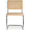 Cadeira de Jantar - Design Vintage - Madeira e Rattan - Nova Edição - Bruna image 7