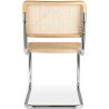 Cadeira de Jantar - Design Vintage - Madeira e Rattan - Nova Edição - Bruna image 7