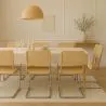 Cadeira de Jantar - Design Vintage - Madeira e Rattan - Nova Edição - Bruna image 7