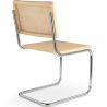 Cadeira de Jantar - Design Vintage - Madeira e Rattan - Nova Edição - Bruna image 7