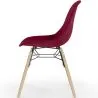 Cadeira de Jantar em Veludo - Design Escandinavo e Pés de Madeira - Skögur image 7