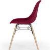 Cadeira de Jantar em Veludo - Design Escandinavo e Pés de Madeira - Skögur image 7