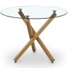 Mesa de Jantar Redonda - Design Escandinavo - 4/5 Lugares - Tesfa image 7
