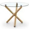 Mesa de Jantar Redonda - Design Escandinavo - 4/5 Lugares - Tesfa image 7