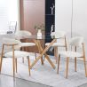 Mesa de Jantar Redonda - Design Escandinavo - 4/5 Lugares - Tesfa image 7