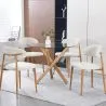 Mesa de Jantar Redonda - Design Escandinavo - 4/5 Lugares - Tesfa image 7
