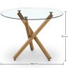 Mesa de Jantar Redonda - Design Escandinavo - 4/5 Lugares - Tesfa image 7