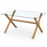 Mesa de Jantar Retangular - Design Escandinavo - 6 Lugares - Tesfa image 7