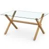 Mesa de Jantar Retangular - Design Escandinavo - 6 Lugares - Tesfa image 7