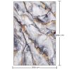 Tapete Grande de Design Moderno com Efeito Mármore - (290x200 cm) - Arezzo image 7