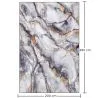 Tapete Grande de Design Moderno com Efeito Mármore - (290x200 cm) - Arezzo image 7
