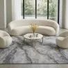 Tapete Grande de Design Moderno com Efeito Mármore - (290x200 cm) - Arezzo image 7