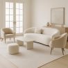 Tapete Grande com Design Contemporâneo e Moderno - Bege (290x200 cm) - Marcellum image 7
