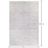 Tapete Grande com Design Contemporâneo e Moderno - Bege (290x200 cm) - Marcellum image 7