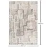 Tapete Grande com Design Contemporâneo e Moderno - Bege (290x200 cm) - Ornate image 7