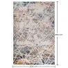 Tapete Grande com Design Contemporâneo e Moderno - Bege (290x200 cm) - Epiphany image 7