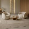 Tapete Grande com Design Contemporâneo e Moderno - Bege (290x200 cm) - Celadon image 7