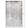 Tapete Grande com Design Contemporâneo e Moderno - Bege (240x 340 cm) - Marisol image 7