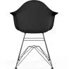 Cadeira de Jantar - Design Escandinavo e Pernas de Metal Preto - Nordika image 7