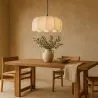 Luminária pendente Linho bege – Estilo natural e atemporal – Deral image 7