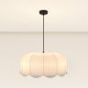 Luminária pendente Linho bege – Estilo natural e atemporal – Deral image 7