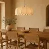 Luminária pendente Linho bege – Estilo natural e atemporal – Deral image 7