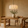 Luminária pendente Linho bege – Estilo natural e atemporal – Deral image 7