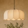 Luminária pendente Linho bege – Estilo natural e atemporal – Deral image 7