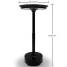 Luminária de mesa LED portátil – recarregável por USB – Yurea image 7