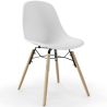 Pack Mesa Hairpin (90x150 cm) + 6 Cadeiras de Jantar Nórdicas Skögur image 7