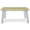 Pack Mesa Hairpin (90x150 cm) + 6 Cadeiras de Jantar Nórdicas Skögur image 7