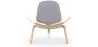 Poltrona de design - Poltrona escandinava - Estofamento em tecido - Lucy image 7