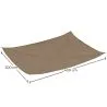 Toldo fibra de coco 3x4M - Vela de sombra 100 % Natural image 7