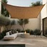 Toldo fibra de coco 4x4M - Vela de sombra 100 % Natural image 7