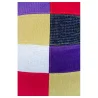 Banco de Bar - Estofado Patchwork - Design Escandinavo e Pernas de Madeira - Skögur image 7