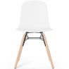 Cadeira de comedor com patas de madeira natural – Estilo moderno e funcionalidade -Broly image 7