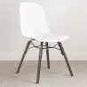 Cadeira de jantar com pernas de madeira escura – Estilo moderno e funcionalidade - Broly image 7